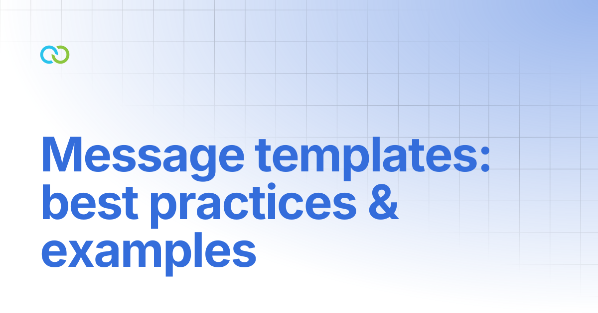 Message templates: best practices & examples | WhatsApp | Clickatell ...
